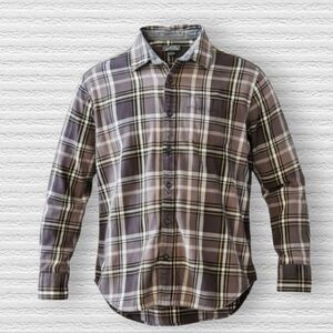 Men's Plaid Casual Button Down Shirt Size Xlarge Flannel